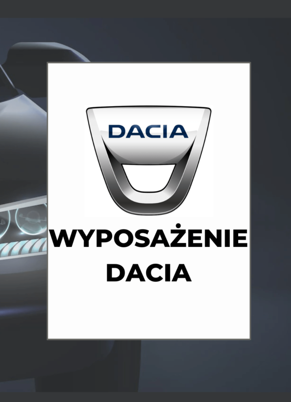 Wyposażenie Dacia po VIN